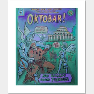 Oktobar Comic Cover Posters and Art